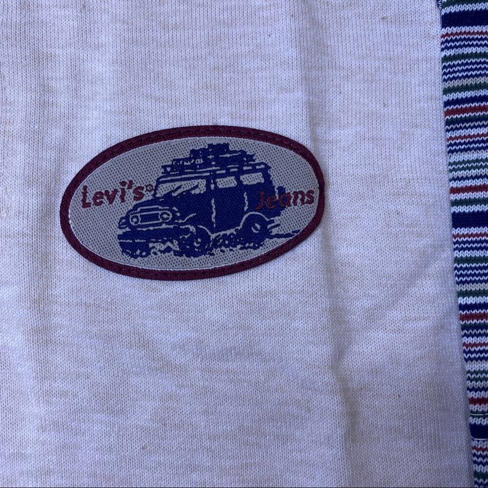 Levi’s Long Sleeve Button Up Tee 12 Months - Picture 2 of 6